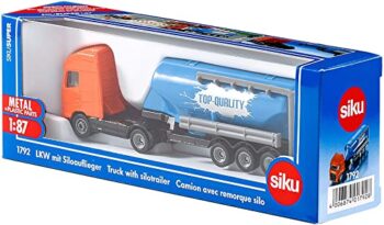 1:87 LKW Truck with Silo Trailer