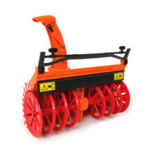 Snow Blower with adjustable shute and moving auger